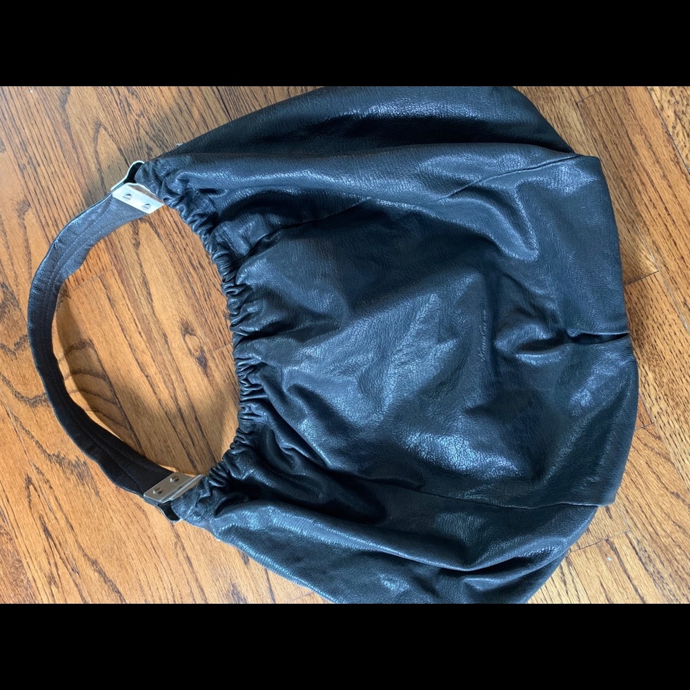 Kenneth Cole hobo leather bag classic elegance